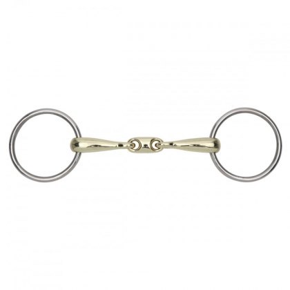 Shires Training Bit with Brass Alloy Shires Training Bit with Brass Alloy