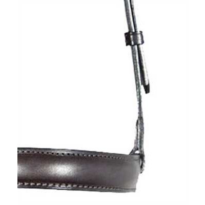 Dever Show (plain raised) Noseband - Hunt Weight Dever Show (plain raised) Noseband - Hunt Weight