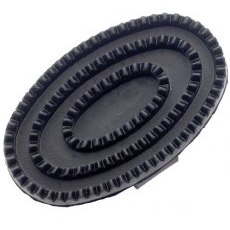 Lincoln Rubber Curry Comb - Large Lincoln Rubber Curry Comb - Large