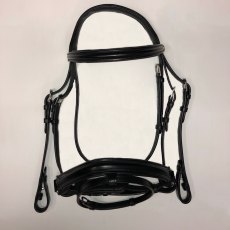 Unicorn Leatherwork Padded Competition Flash Bridle