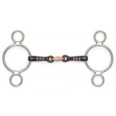 Shires Two Ring Sweet Iron Gag Shires Two Ring Sweet Iron Gag