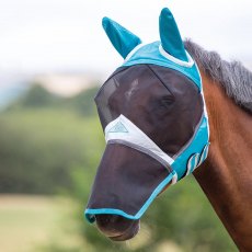 Shires Fine Mesh Fly Mask with Ears & Nose