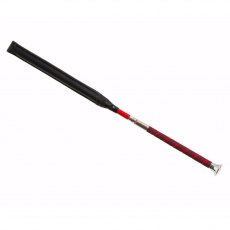 Fleck Slender Black Padded Jumping Bat with Nickle Capped Handle 60cm BS Legal 