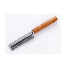 Lincoln Mane & Tail Comb with Wooden Handle Lincoln Mane & Tail Comb with Wooden Handle