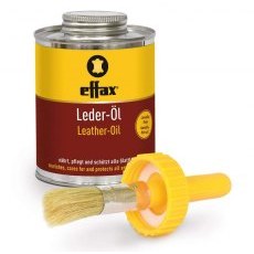 Effax Leather Oil Tin with Brush Effax Leather Oil Tin with Brush