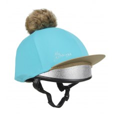 LeMieux Pom Pom Hat Silk - Azure