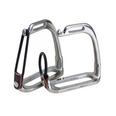 Korsteel Stainless Steel Peacock Stirrup Irons