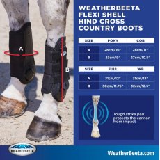 Weatherbeeta Flexi Shell Hind XC Boots