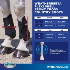 Weatherbeeta Flexi Shell Front XC Boots