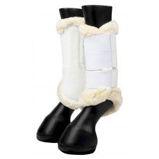 LeMieux Fleece Edged Mesh Brushing Boot LeMieux Fleece Edged Mesh Brushing Boot