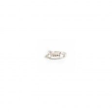 HiHo Silver Exclusive Sterling Silver Cherry Roller Snaffle Ring