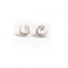 HiHo Silver Sterling Silver Horseshoe Studs HiHo Silver Sterling Silver Horseshoe Studs