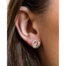 HiHo Silver Sterling Silver Horseshoe Studs HiHo Silver Sterling Silver Horseshoe Studs