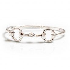 HiHo Silver Exclusive Sterling Silver Double Snaffle Bracelet HiHo Silver Exclusive Sterling Silver Double Snaffle Bracelet