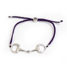 HiHo Silver Snaffle Friendship Bracelet