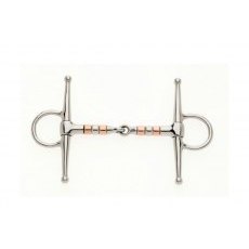 Copper Roller Full Cheek Jointed Snaffle Copper Roller Full Cheek Jointed Snaffle