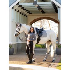 LeMieux Dressage Suede Square - Grey