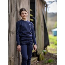 LeMieux Young Rider Long Sleeve Top - Navy