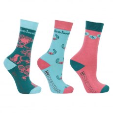 Hy Thelwell Collection Trophy Socks (3 Pack)