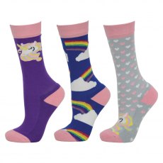 Hy Unicorn Socks (3 Pack)