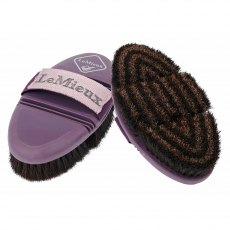 LeMieux Flexi Horse Hair Body Brush - Fig