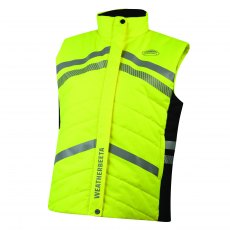 Weatherbeeta Reflective Quilted Gilet Hi Vis