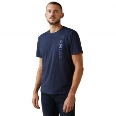 Ariat Vertical Logo T-Shirt - Navy