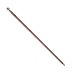 Country Direct Silver Ball Leather Show Cane