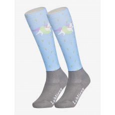 LeMieux Junior Footsies Socks - Seaside Unicorn