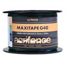 Agrifence Maxitape Green - 40mm x 200m