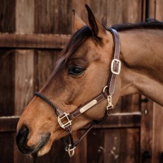 Kentucky Leather Rope Halter