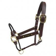Kentucky Leather Rope Halter