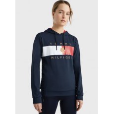 Tommy Hilfiger Tommy Flag Performance Hoodie - Desert Sky