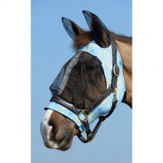Weatherbeeta Deluxe Stretch Eye Saver with Ears - Seahorse
