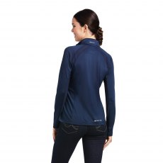 Ariat Sunstopper 2.0 1/4 Zip Baselayer - Navy