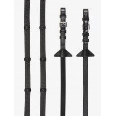LeMieux Soft Rubber Reins with Stoppers LeMieux Soft Rubber Reins with Stoppers