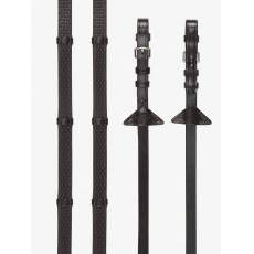 LeMieux Soft Rubber Reins with Stoppers LeMieux Soft Rubber Reins with Stoppers