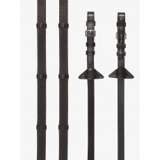 LeMieux Soft Rubber Reins with Stoppers