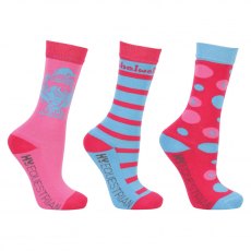 Hy Thelwell Collection All Rounder Socks (3 Pack)