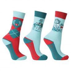 Hy Thelwell Collection The Greatest Socks (3 Pack)