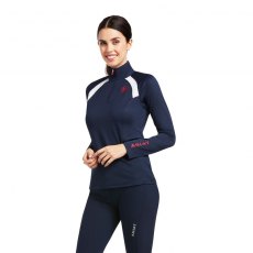 Ariat Sunstopper 2.0 1/4 Zip Base Layer - Team