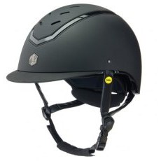 EQX Kylo Riding Hat with MIPS - Black Matte/Black Gloss EQX Kylo Riding Hat with MIPS - Black Matte/Black Gloss
