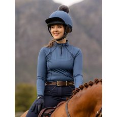 LeMieux Pom Pom Hat Silk - Atlantic