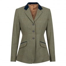 Equetech Thornborough Deluxe Tweed Riding Jacket Equetech Thornborough Deluxe Tweed Riding Jacket