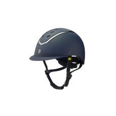 EQX Kylo Riding Hat with MIPS - Navy Matte/Pewter EQX Kylo Riding Hat with MIPS - Navy Matte/Pewter