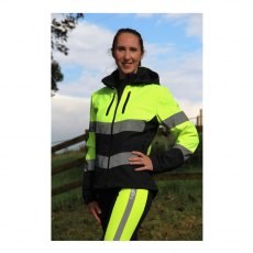 Cameo Equine Water Repellent Hi Viz Jacket Cameo Equine Water Repellent Hi Viz Jacket