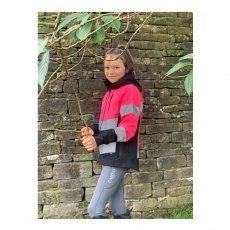 Cameo Equine Junior Water Repellent Hi Viz Jacket Cameo Equine Junior Water Repellent Hi Viz Jacket