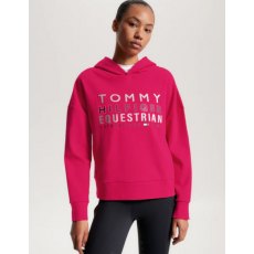 Tommy Hilfiger Paris Studded Logo Hoodie - Cherry