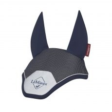 LeMieux Reflective Classic Fly Hood - Navy LeMieux Reflective Classic Fly Hood - Navy