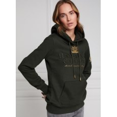 Holland Cooper HC Heritage Hoodie - Racing Green